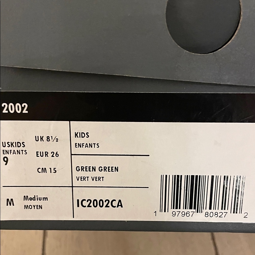 New Balance Kids Sneakers - Olive and Gray - Picture 2 of 5